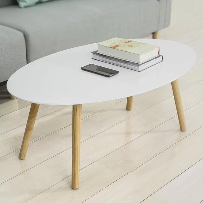 Modern Oval Coffee Table