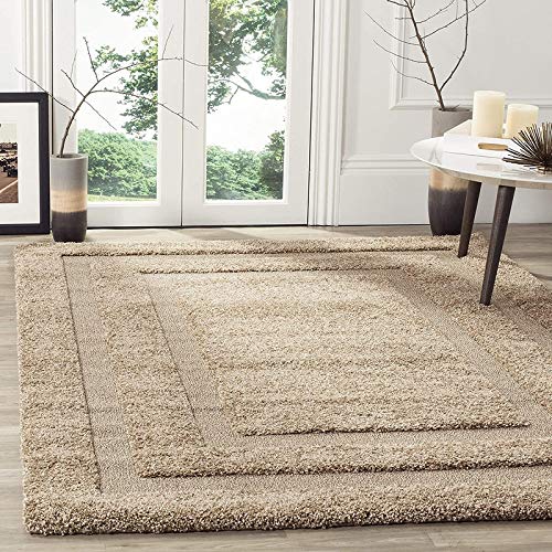 Soft Modern Shag Area Rug